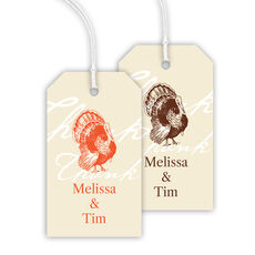 Turkey Hanging Gift Tags