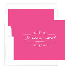 Colorful Bellissimo Folded Note Cards