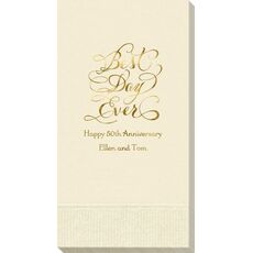 Whimsy Best Day Ever Guest Towels