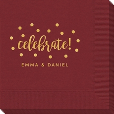 Confetti Dots Celebrate Napkins