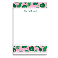 Tropical Palm Leaves Notepad