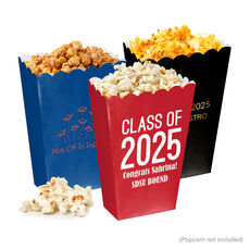 Design Your Own Graduation Mini Popcorn Boxes