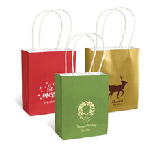 Design Your Own Christmas Mini Twisted Handled Bags