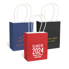 Design Your Own Graduation Mini Twisted Handled Bags