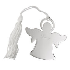 Personalized Angel Metal Ornament