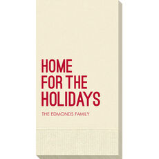 Home For The Holidays Guest Towels