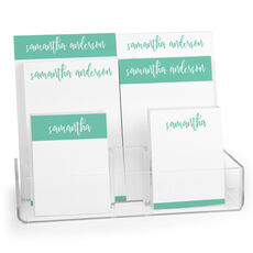 Colored Band Notepad Set (6 Pads)