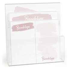 Painted Mauve Notepad Set (4 Pads)