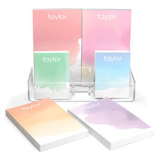 Rainbow Wash Notepad Set (6 Pads)