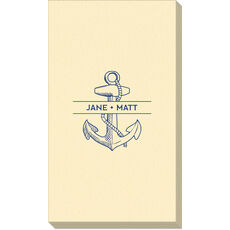 Anchor Name Linen Like Guest Towels
