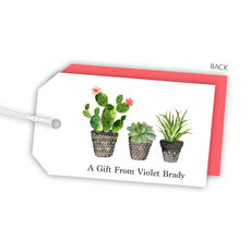 Potted Garden Hanging Gift Tags