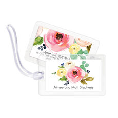 Rose Bunch Luggage Tags