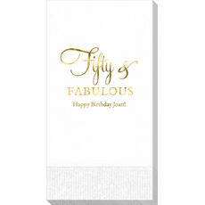 Fifty & Fabulous Guest Towels