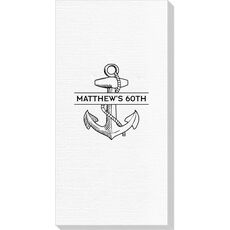 Anchor Name Luxury Deville Guest Towels