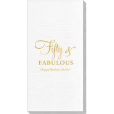 Fifty & Fabulous Luxury Deville Guest Towels