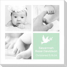 Sweet Dove Multi Block Photo Napkins