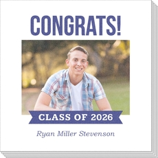 Class of Banner Photo Napkins