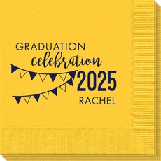 Celebration Pennants Graduation Napkins