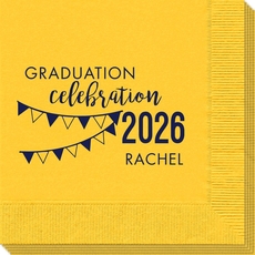 Celebration Pennants Graduation Napkins