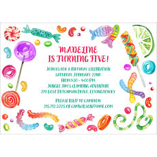 Birthday Treats Invitations
