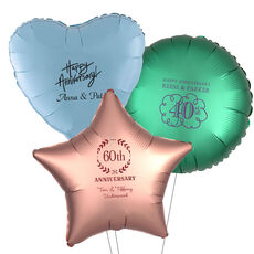 Design Your Own Anniversary Mylar Balloons
