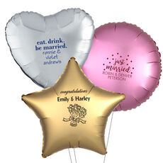 Design Your Own Wedding Mylar Balloons