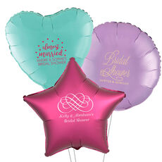 Design Your Own Bridal Shower Mylar Balloons