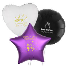 Design Your Own New Year's Eve Mylar Balloons