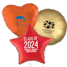 Design Your Own Graduation Mylar Balloons