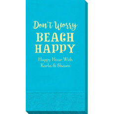 Don't Worry Beach Happy Guest Towels