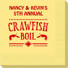 Crawfish Boil Napkins
