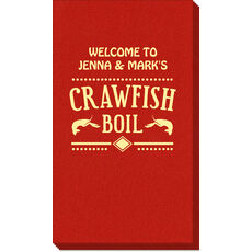 Crawfish Boil Linen Like Guest Towels