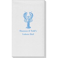 Lobster Linen Like Guest Towels