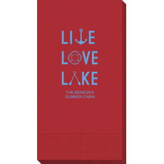 Live Love Lake Guest Towels