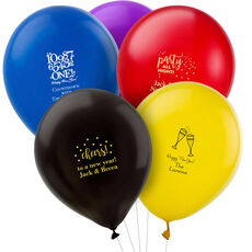 Design Your Own New Year's Eve Latex Balloons