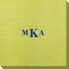 Sophisticated Monogram Bamboo Luxe Napkins