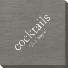 Big Word Cocktails Bamboo Luxe Napkins