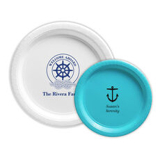 Design Your Own Nautical Theme Paper Plates