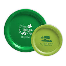 Design Your Own St. Patrick's Day Paper Plates