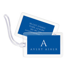 VIP Initial Luggage Tags