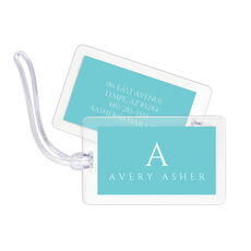 VIP Initial Luggage Tags