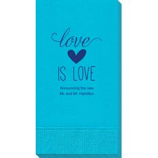 Love is Love Guest Towels