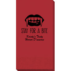 Stay For A Bite Guest Towels