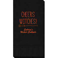 Cheers Witches Halloween Guest Towels