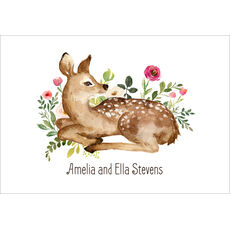 Spring Fawn Gift Stickers