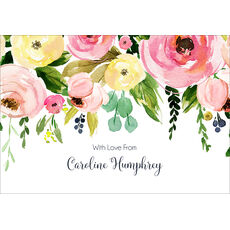 Spring Peonies Gift Stickers