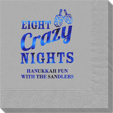 Eight Crazy Nights Napkins