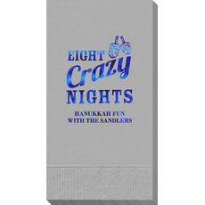 Eight Crazy Nights Guest Towels