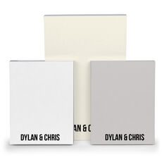 Bold Name Notepad Set