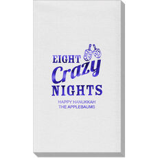 Eight Crazy Nights Linen Like Guest Towels